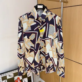 Burberry Shirts for Men's Burberry Long-Sleeved Shirts #B69597