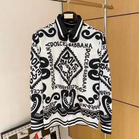 D&amp;G Shirts for D&amp;G Long-Sleeved Shirts For Men #B69605