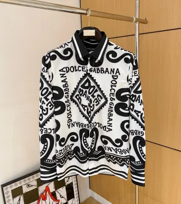 D&amp;G Shirts for D&amp;G Long-Sleeved Shirts For Men #B69605