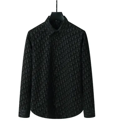 D-ior shirts for D-ior Long-Sleeved Shirts for men #A27569