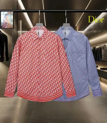 D-ior shirts for D-ior Long-Sleeved Shirts for men #A45733