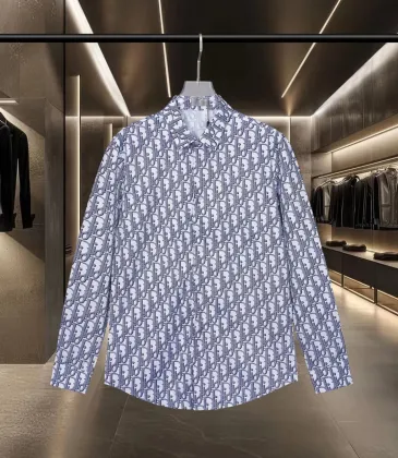 D-ior shirts for D-ior Long-Sleeved Shirts for men #A51491
