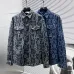 D-ior shirts for D-ior Long-Sleeved Shirts for men Black/Blue #A53761