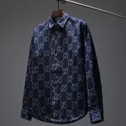 Gucci shirts for Gucci long-sleeved shirts for men #B68954