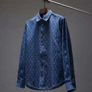 Gucci shirts for Gucci long-sleeved shirts for men #B68957