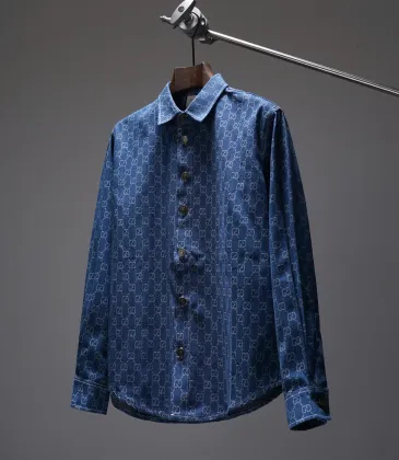 Gucci shirts for Gucci long-sleeved shirts for men #B68957