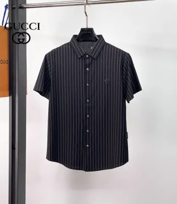 Gucci shirts for Gucci short-sleeved shirts for men #A61453