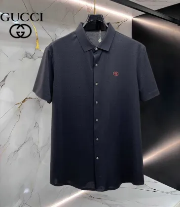 Gucci shirts for Gucci short-sleeved shirts for men #A65070