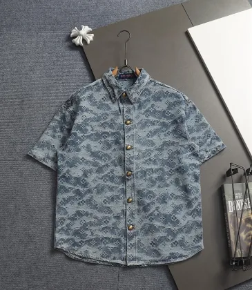 Louis Vuitton Shirts for Louis Vuitton Short sleeved shirts for men #A64629