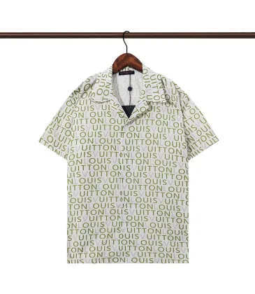 Louis Vuitton Shirts for Louis Vuitton short sleeved shirts for men #A59973