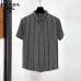 Prada Shirts for Prada Short-Sleeved Shirts For Men #A61456