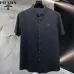 Prada Shirts for Prada Short-Sleeved Shirts For Men #A65069
