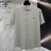 Prada Shirts for Prada Short-Sleeved Shirts For Men #A65069