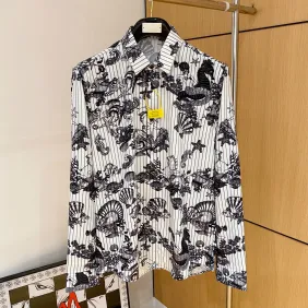 Versace Shirts for Versace Long-Sleeved Shirts for men #B69599