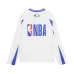 Balenciaga NBA Long Sleeve Jersey 10 Number Logo Print Red White Black #B68613
