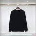 D-ior Embroidered Logo Round Neck Sweatshirt Black/White #A53792