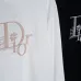 D-ior Embroidered Logo Round Neck Sweatshirt Black/White #A53792