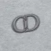 D-ior Grey Crew Neck Sweatshirt With Iconic CD Logo For Timeless Luxury Style Grey/Black #A54275