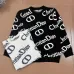 Dior Men All Over Christian Dior Logo Crewneck Sweater White, Black #B69142