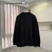 FENDI Crewneck Sweatshirt Mini Bear Embroidery Logo White, Black #B68604