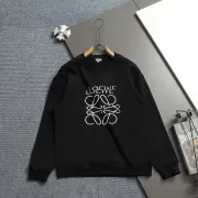 LOEWE 420g Anagram Logo Crewneck Sweatshirt White,Black #B68018 LOEWE 420g Anagram Logo Crewneck Sweatshirt White,Black #B68018
