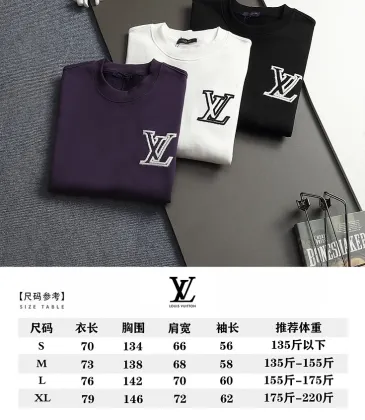 Louis Vuitton Classic Logo Multicolor Embroidered Crewneck Sweatshirt #B67438