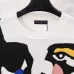 Louis Vuitton Colorful Face Jacquard Crewneck Sweater, White #B68819