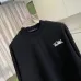 Louis Vuitton Crewneck Sweatshirt Script Logo Front &amp; Back, Black, White #B68575