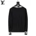 Louis Vuitton Men Cable Knit V-Neck Sweater White, Black #B69138
