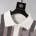 Louis Vuitton Men Plaid Jacquard Polo Knit Sweater White, Black #B69131