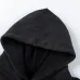 Off - White Black Hoodie With Artistic Graphic And Brand Tribute Design #A54248