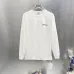 Off-White Long Sleeve Shirt Floral Arrow Back Print, Black, White #B68569