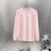 Off-White Long Sleeve Tee Est.2013 Script Logo, Black, White, Pink #B68570