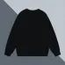 Chic Prada Milano Embroidered White/Black Crew Neck Sweatshirt for Fashion Lovers #A54270