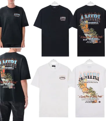 Amiri Uomo T-shirt "amiri sunny place" White/Black #A53434