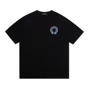Buy Chrome Hearts New York Horseshoe Pocket Tee Black/White #A53724