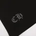 Chrome Hearts Long Sleeve Tee Blue Gothic Script Print Black #B68607