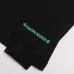 Chrome Hearts Long Sleeve Tee STAFF Print Horseshoe Cross Logo Black #B68605