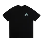 Chrome Hearts T-shirt for MEN Black/White #A52318