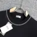 D-ior T-shirts for men 1947 Black/White #A47007
