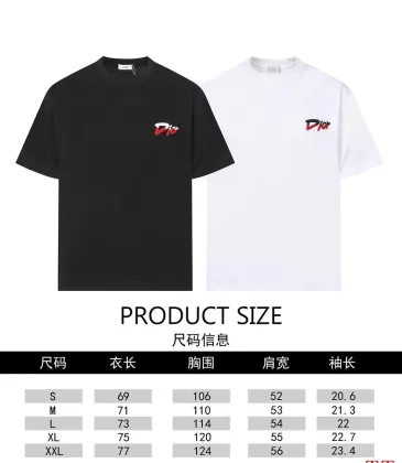 Dior T-shirts for men 320g #A64925