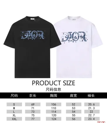 Dior T-shirts for men 320g #A64926
