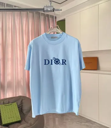 D-ior T-shirts for men Black/Blue/Grey #A51445