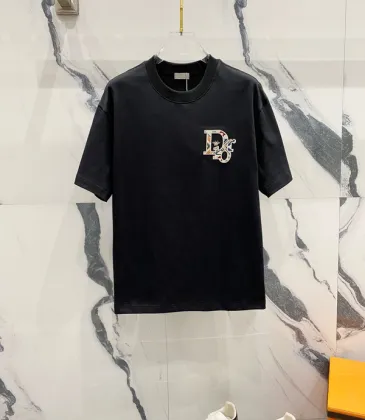 D-ior T-shirts for men Black/White #A50037