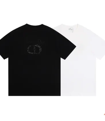 D-ior T-shirts for men Black/White #A51857