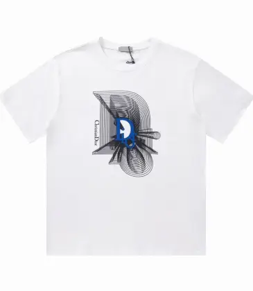 D-ior T-shirts for men Black/White printing #A47057