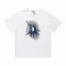 D-ior T-shirts for men Black/White printing #A47057