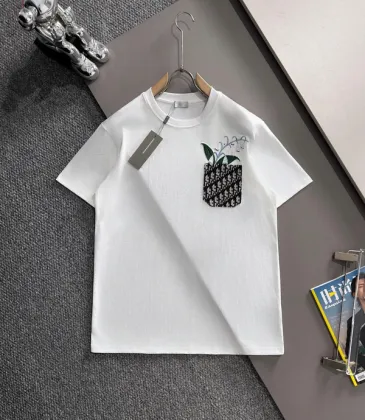 D-ior T-shirts for men Black/White/Red #A53791