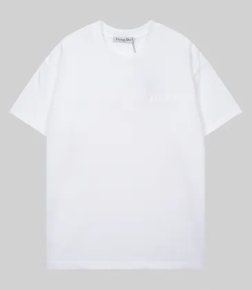 D-ior T-shirts for men Black/White/Yellow #A50438