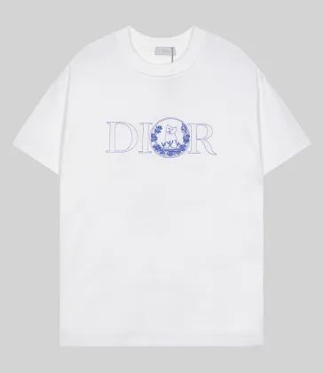 D-ior T-shirts for men Blue/Black/White #A50219